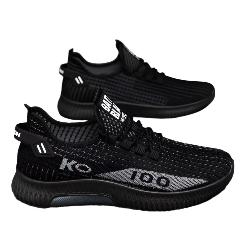 Andningsaktiva halkfria sneakers för män