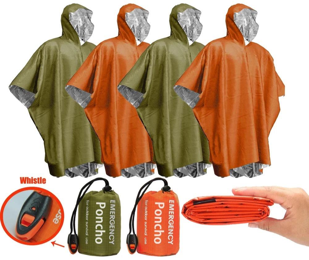 3-i-1 Poncho Regnrock