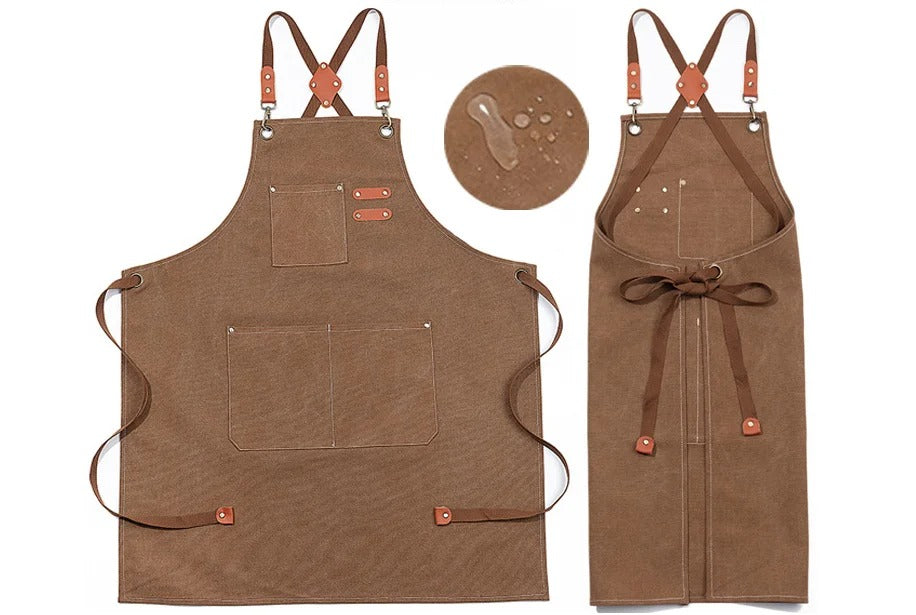 Arbetsförkläde med justerbar rem för män