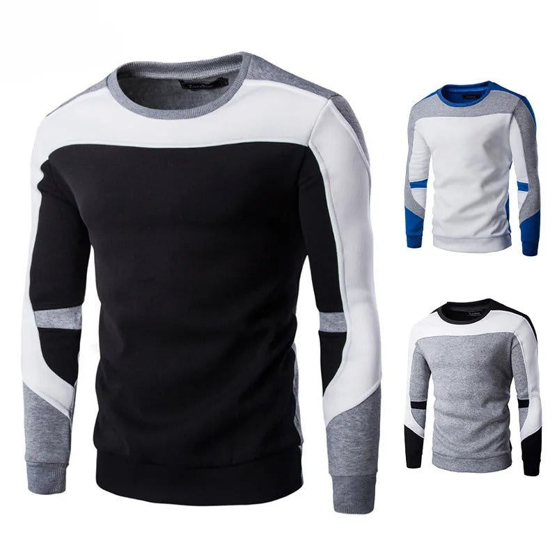 Casual Crewneck Sweatshirt för män