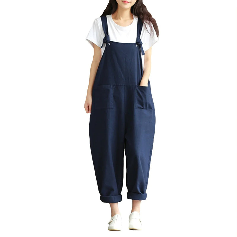 Löst sittande Harem-jumpsuit för kvinnor