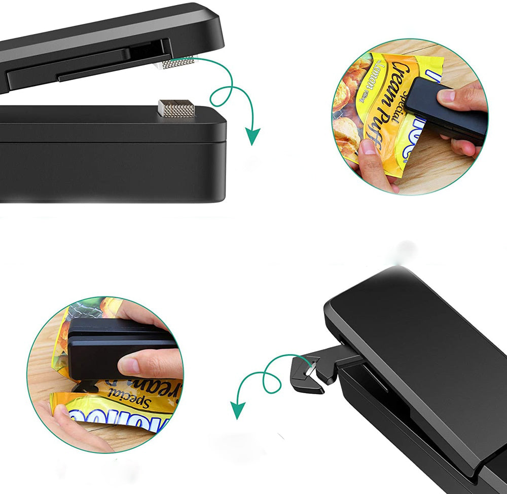 Mini plastförseglare