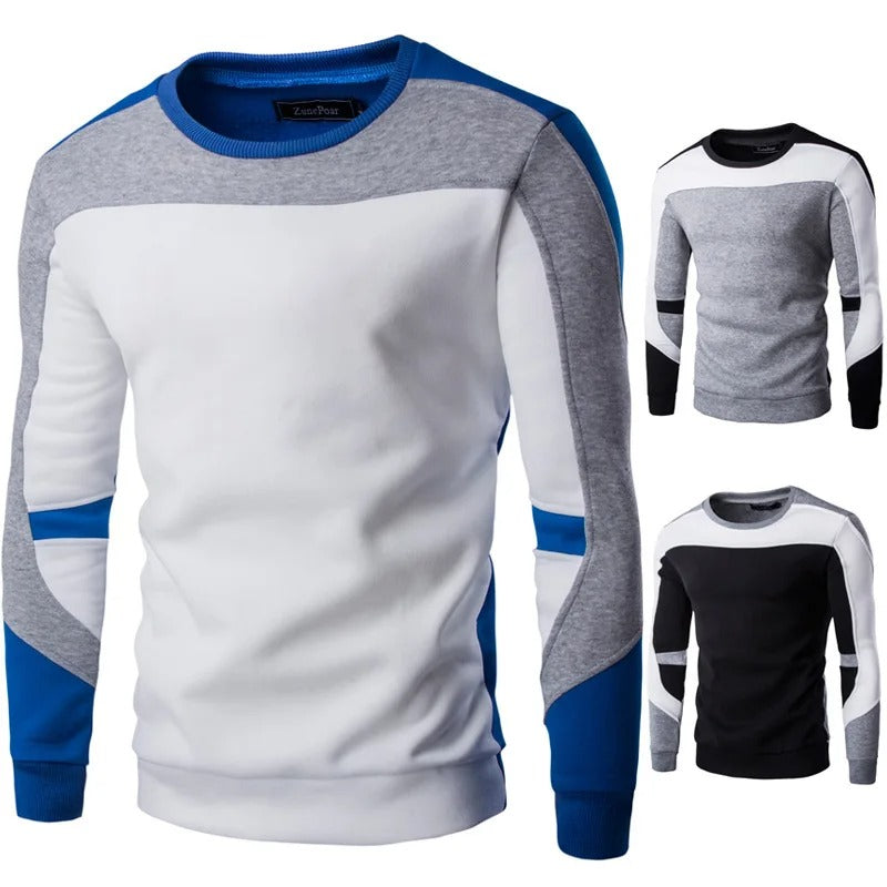 Casual Crewneck Sweatshirt för män