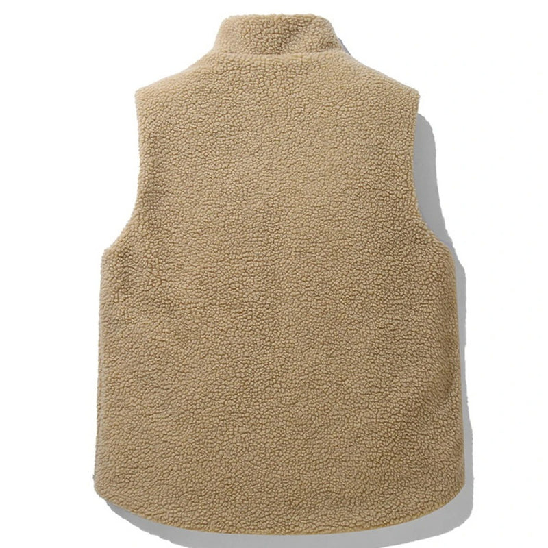 Vinterväst i polarfleece för män