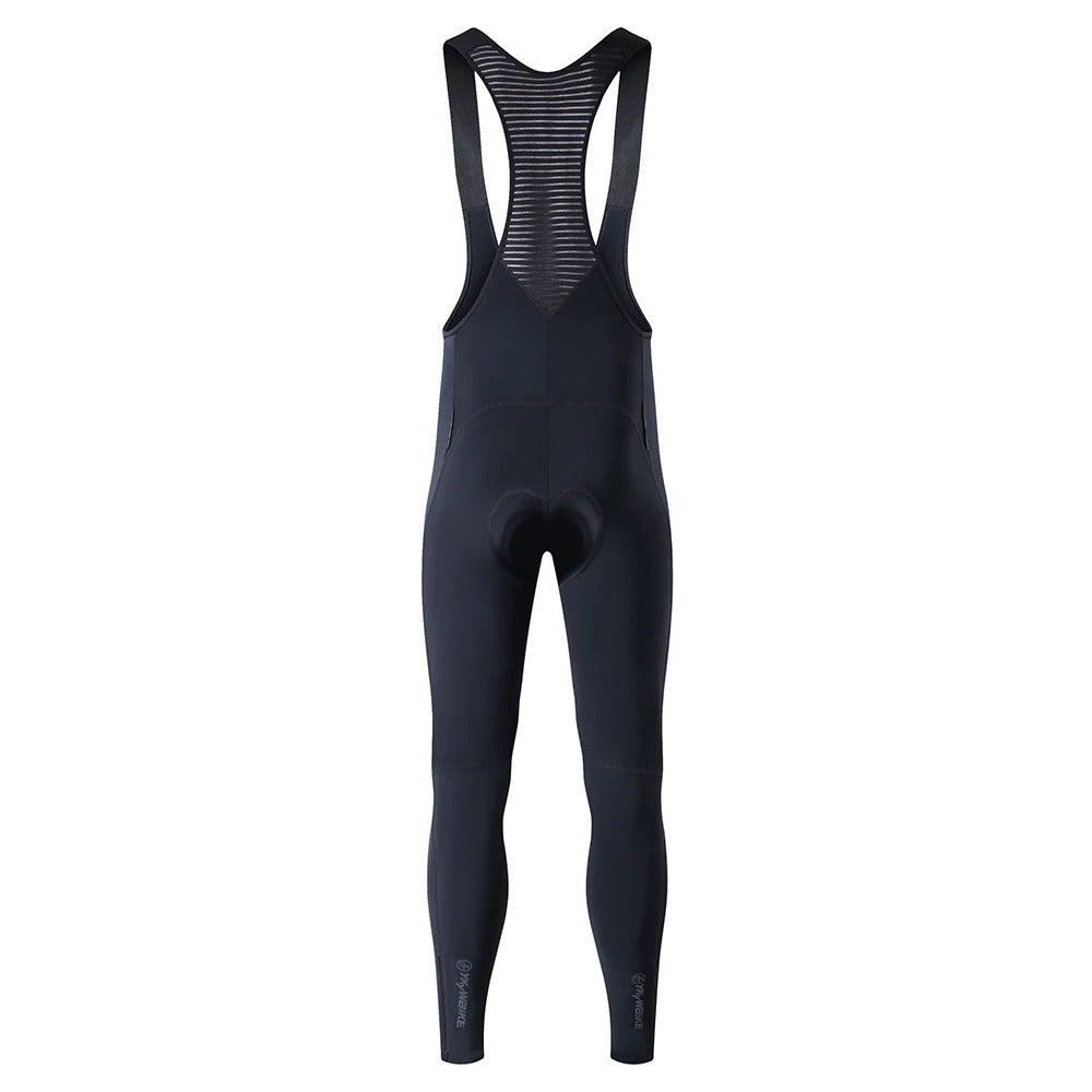 Termiska cykeltights för män + sadelkudde för cykel