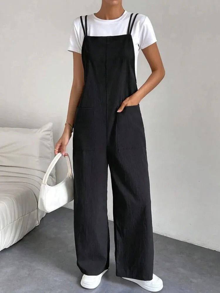 Suspender-jumpsuit för damer