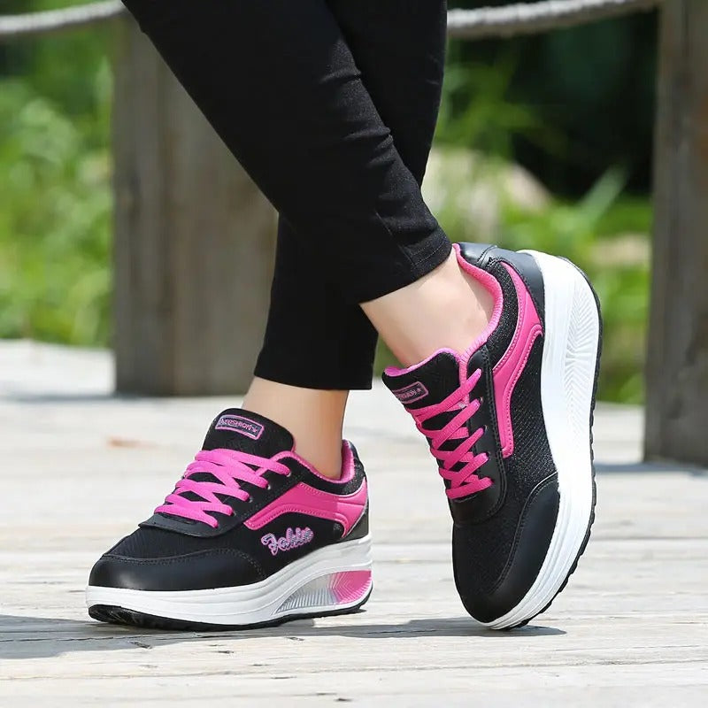 Vulkaniserade Walking Sneakers för kvinnor