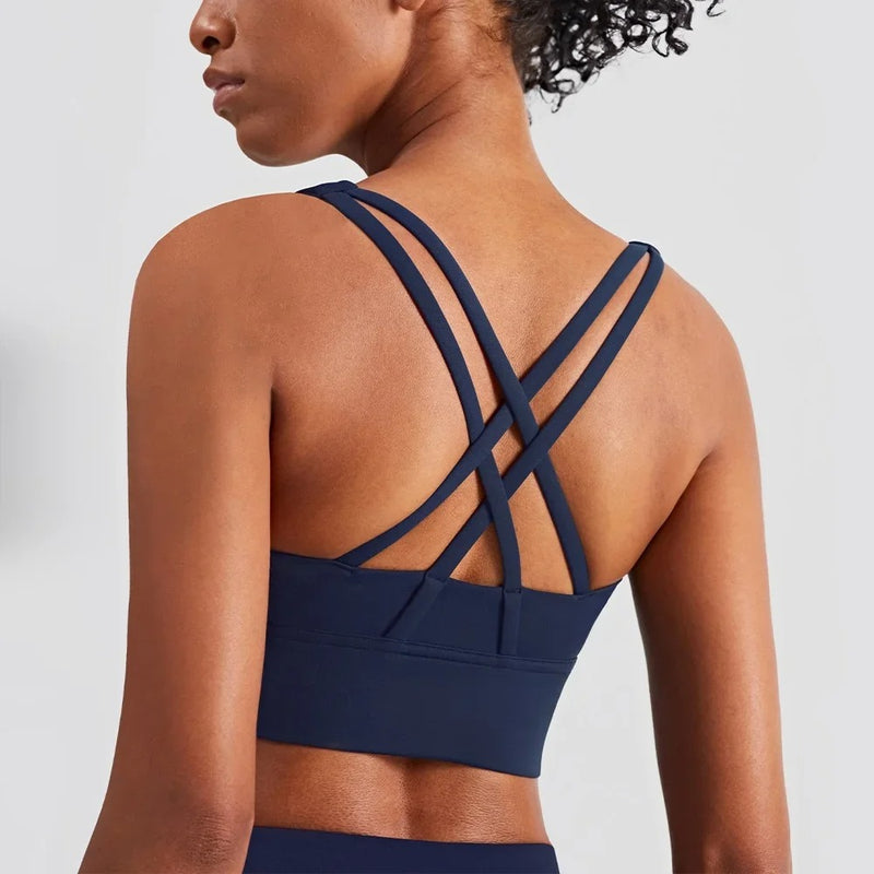 Kvinnor Andas Cross-back Sport BH