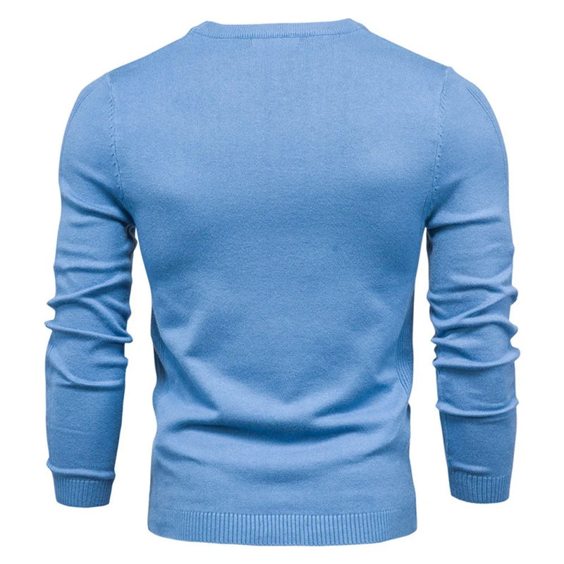 Tjock Slim Fit-tröja för män