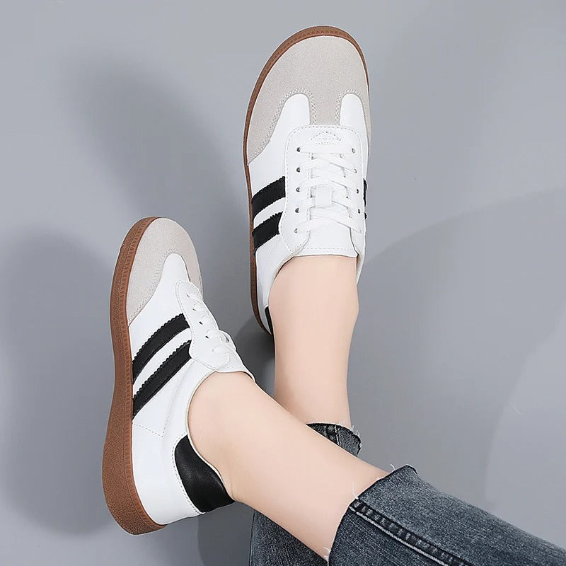 Andningsaktiva fritidssneakers för kvinnor
