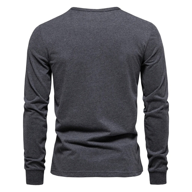 Casual T-shirt med bokstavstryck för män