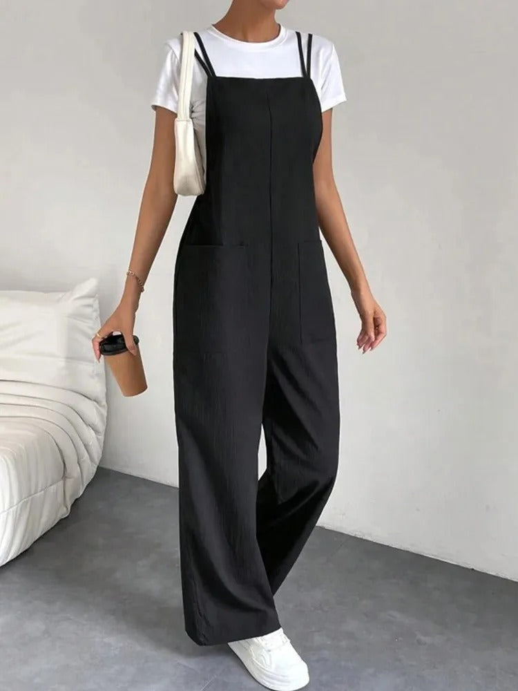 Suspender-jumpsuit för damer