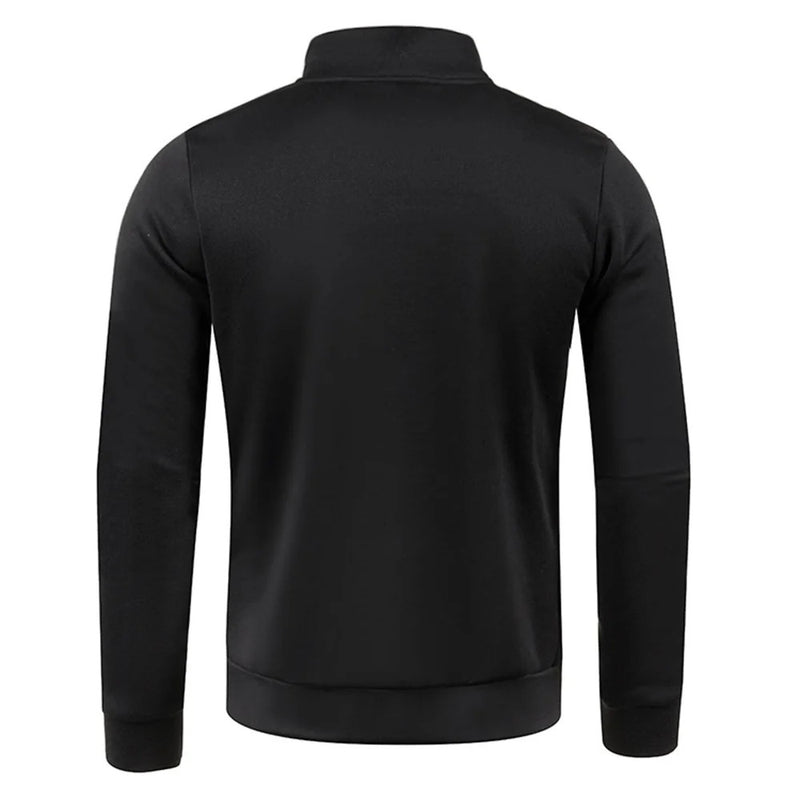 Sköldpaddshalsad Sweatshirt med halv dragkedja för män