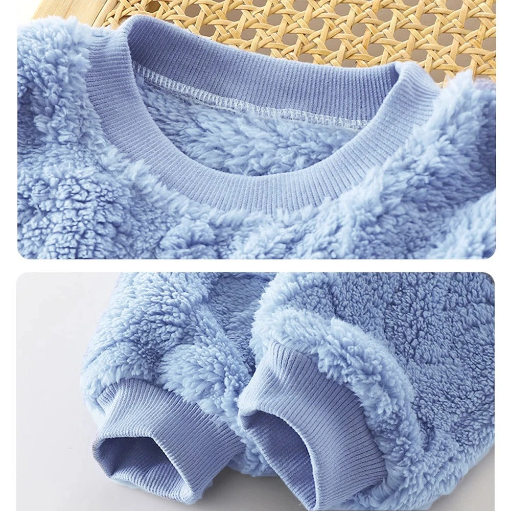 Vinterpyjamas i flanell för barn