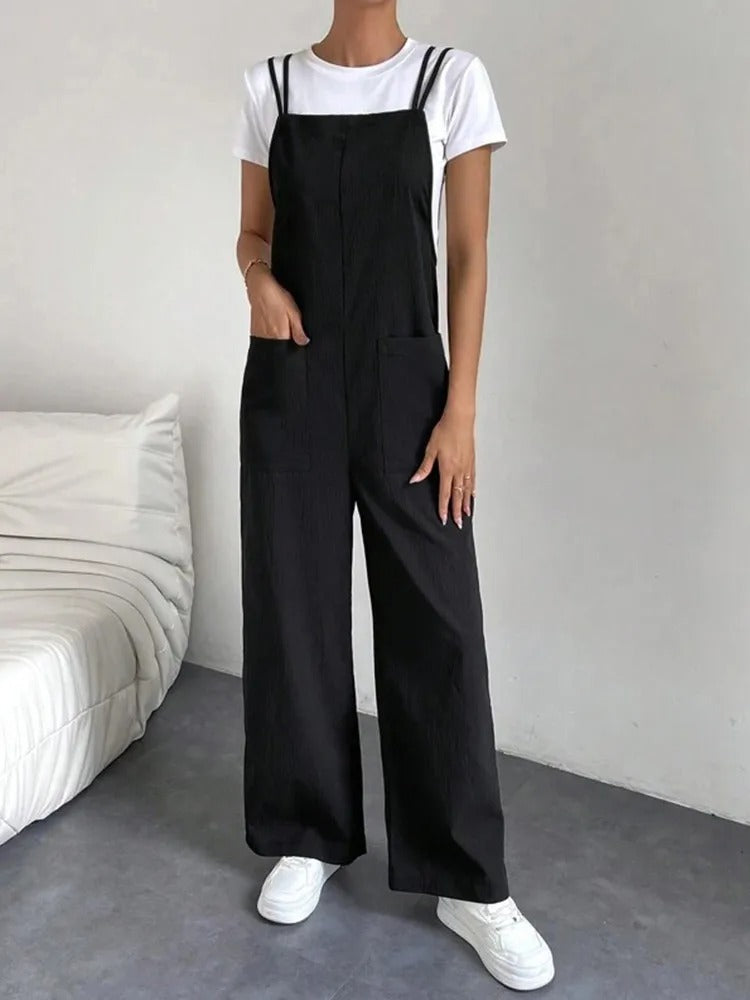 Suspender-jumpsuit för damer