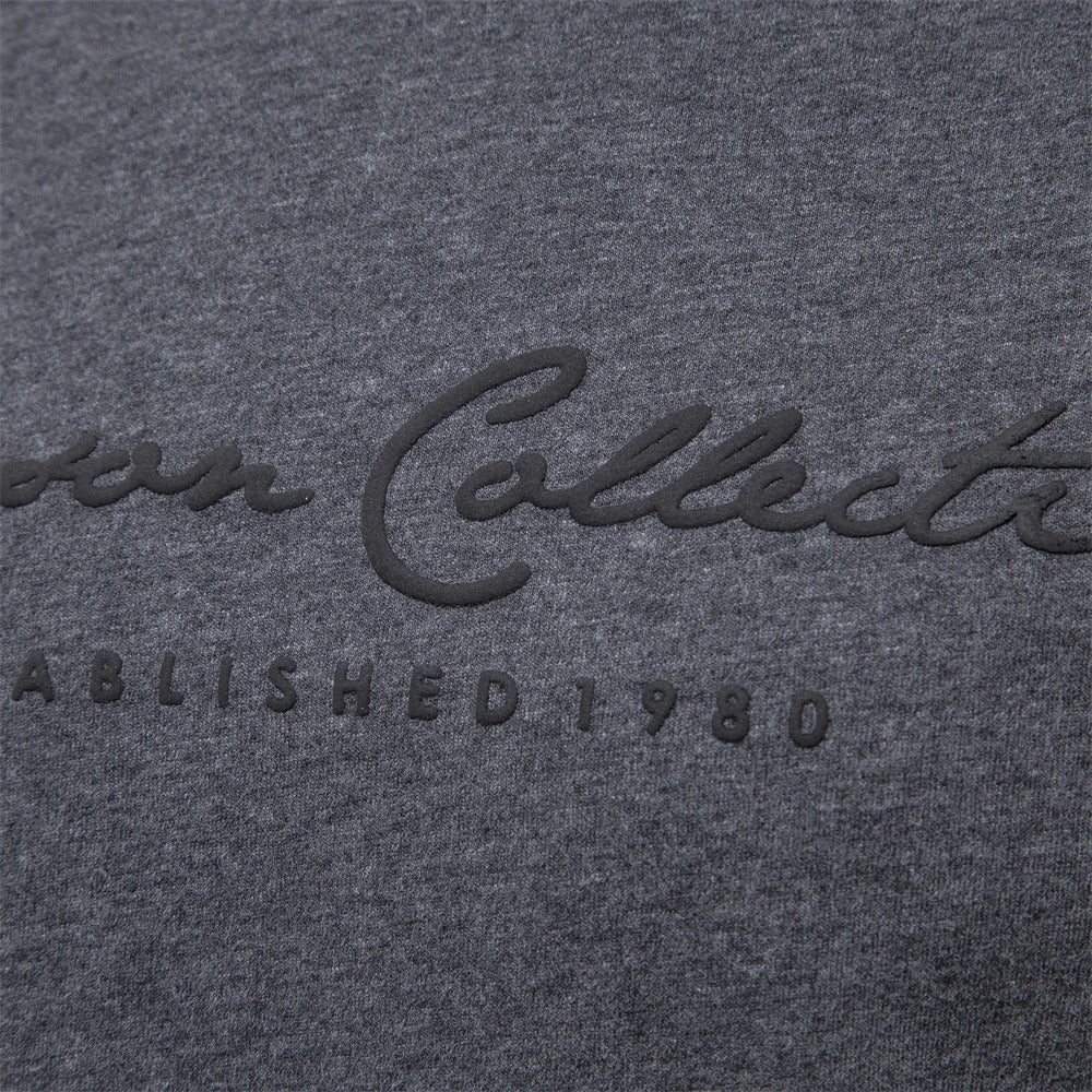 Casual T-shirt med bokstavstryck för män