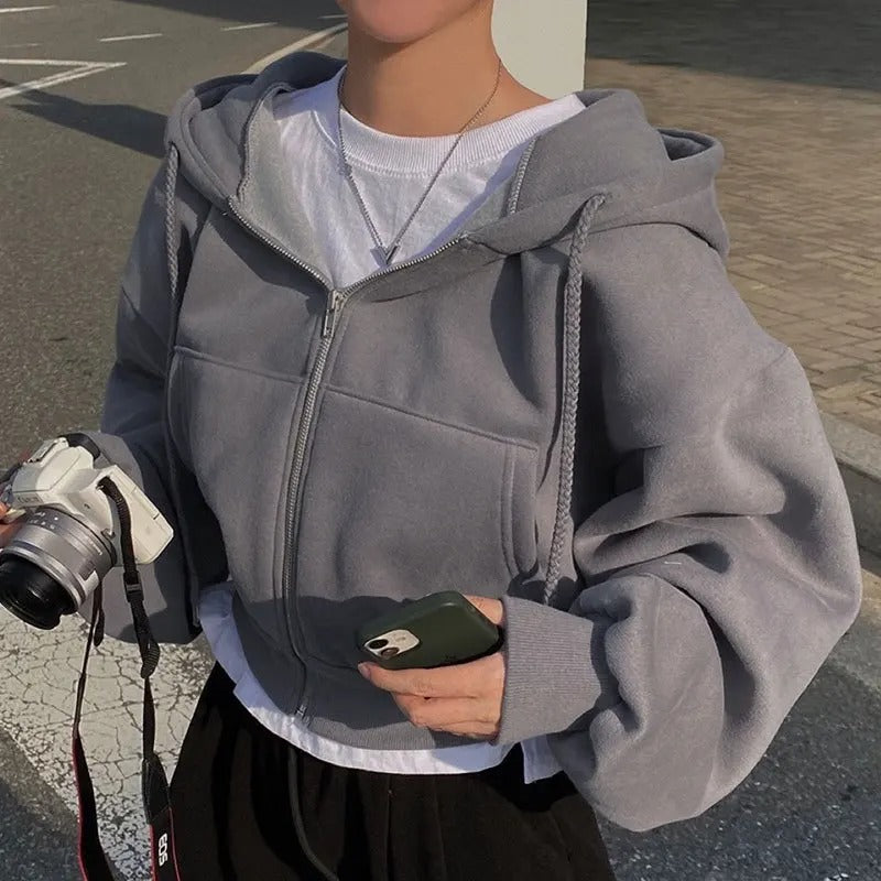 Casual huvtröja för kvinnor