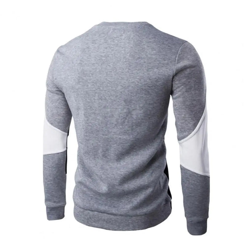 Casual Crewneck Sweatshirt för män