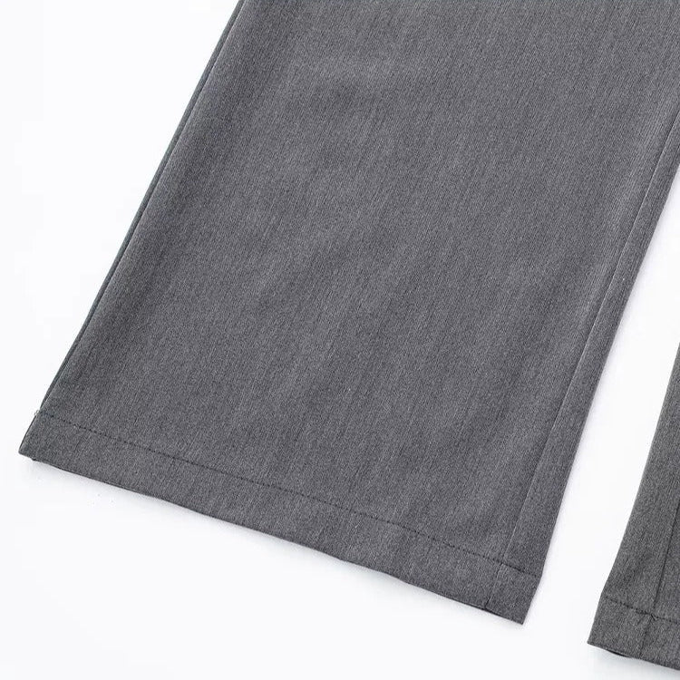 Baggy byxor med hög midja för kvinnor