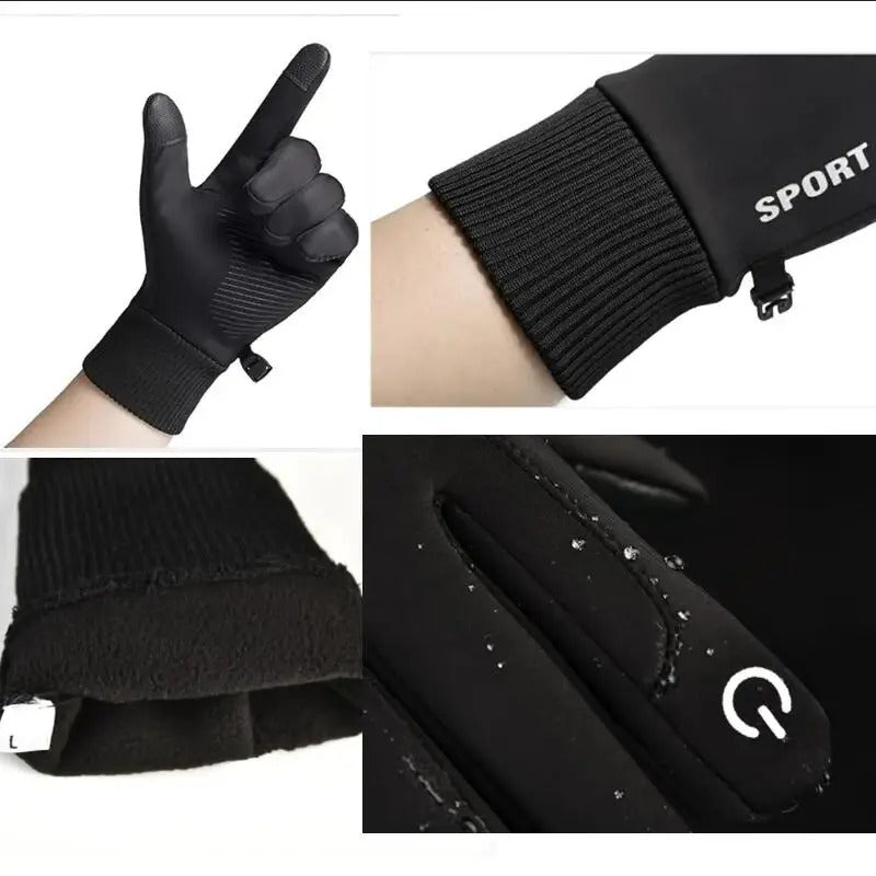 Full Fingers Touch Screen Fleecehandskar