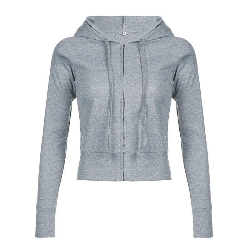Avslappnad Hoodie Sweatshirt för kvinnor