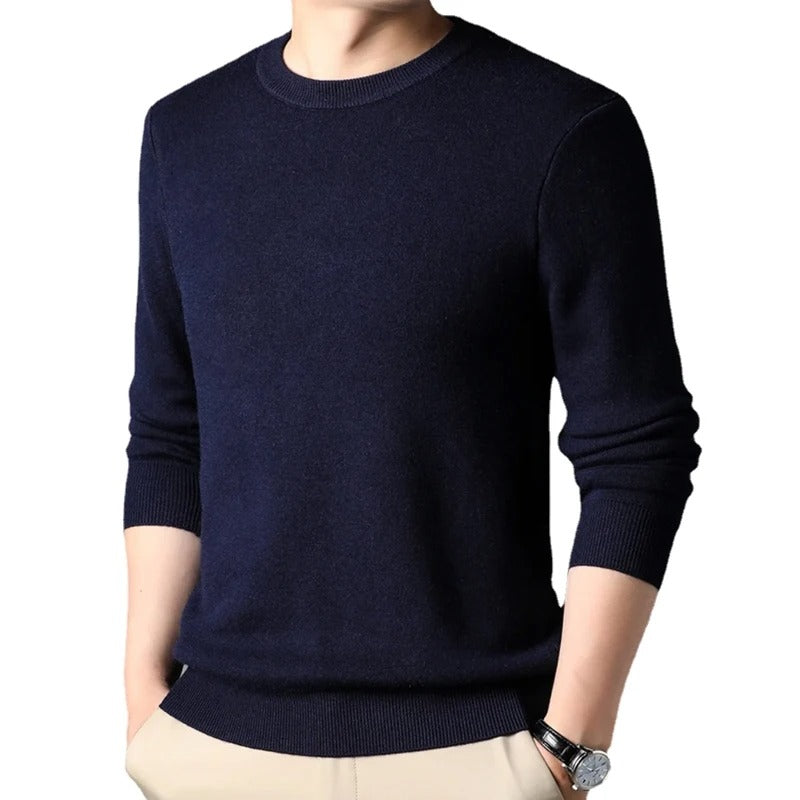 Smal pullover för män