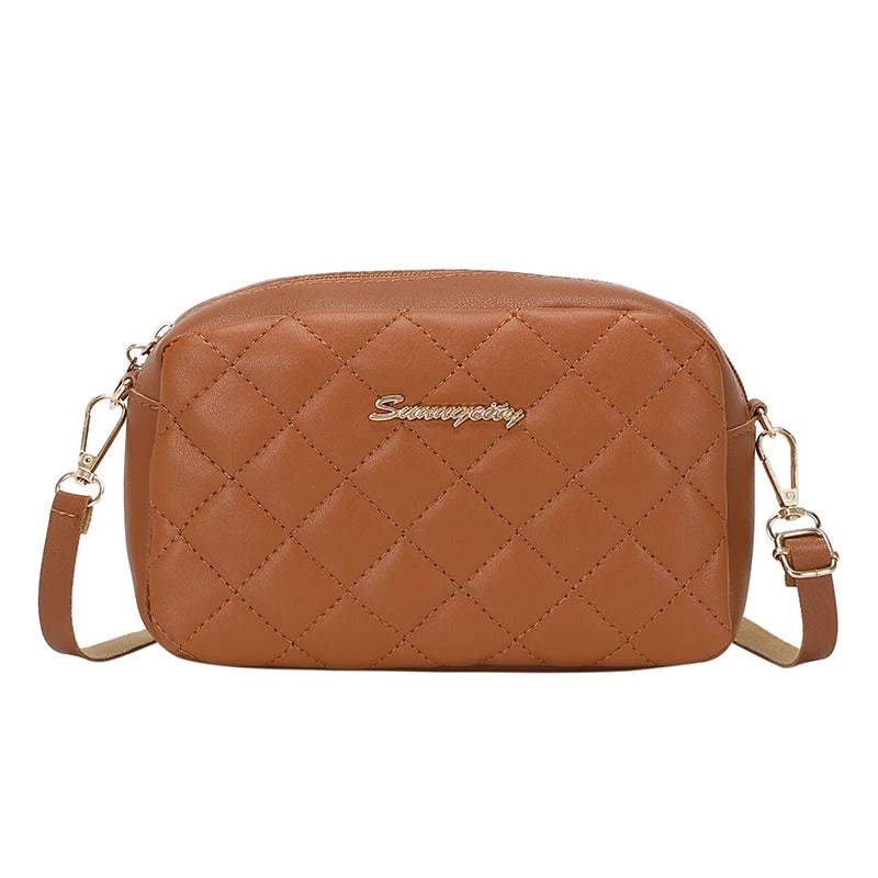 Diamantformad quiltad fyrkantig dragkedja