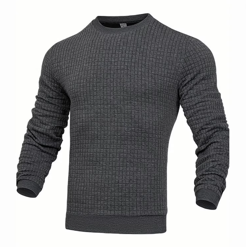 Våffeltröja för män