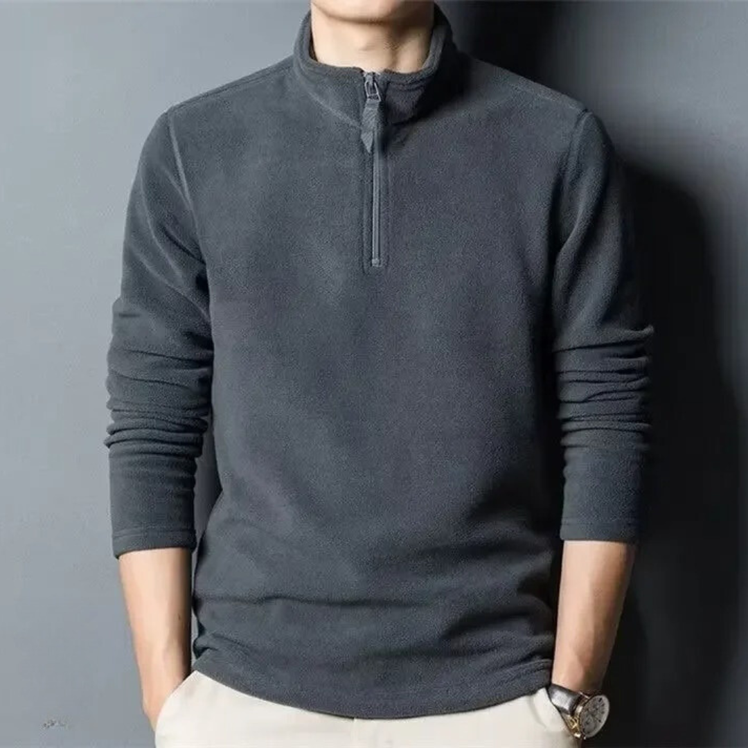 Varm fleece Soft Shell-jacka för män