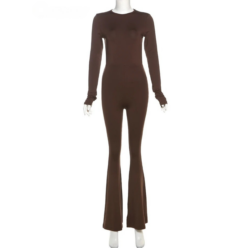 Halter Backless Playsuit för kvinnor