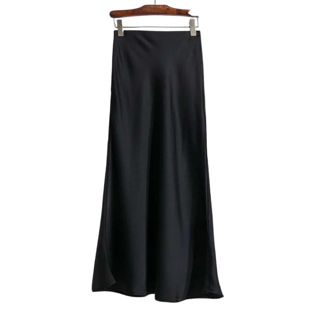 Kvinnors ättika Satin Fishtail kjol