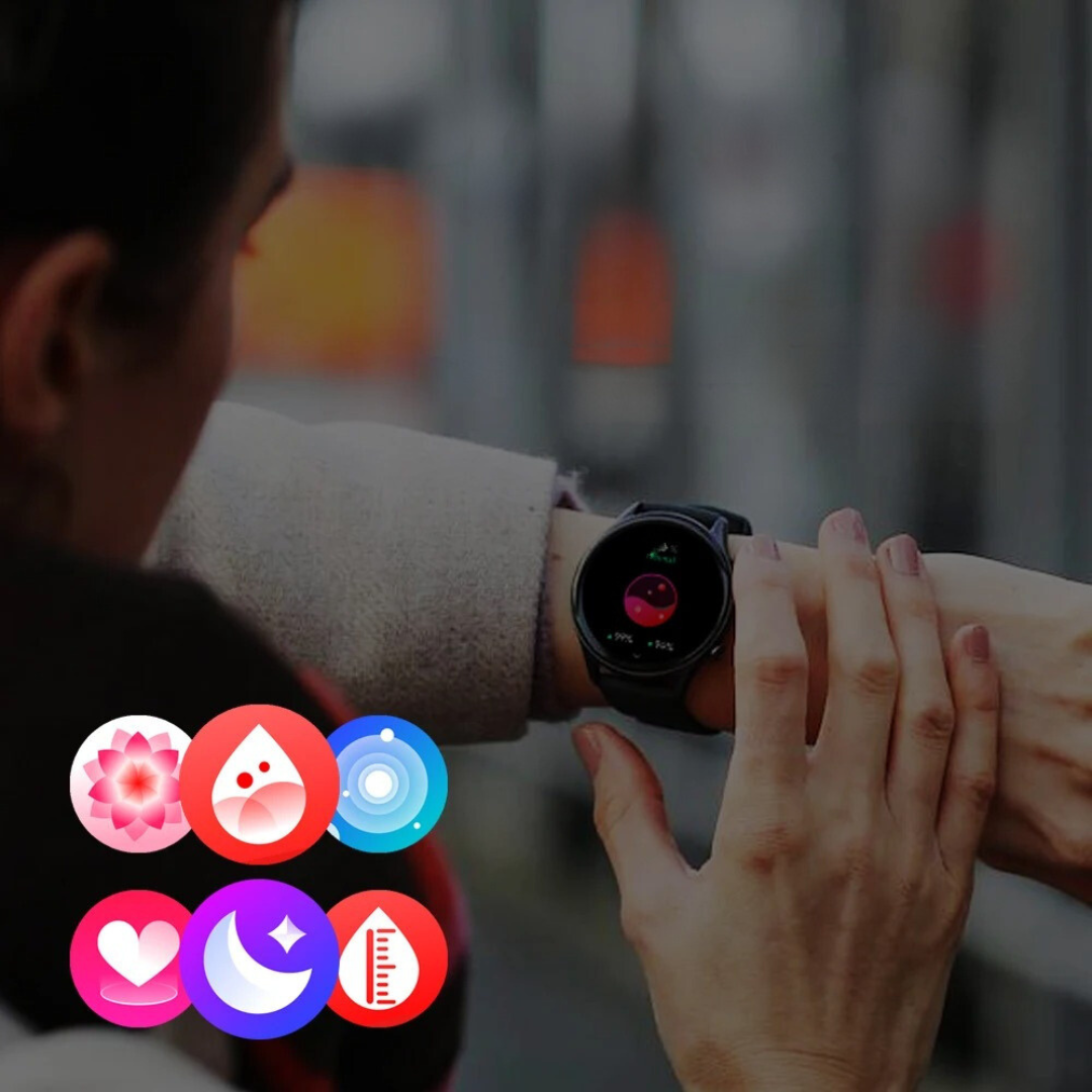 Fitness Tracker-klocka med HD-skärm