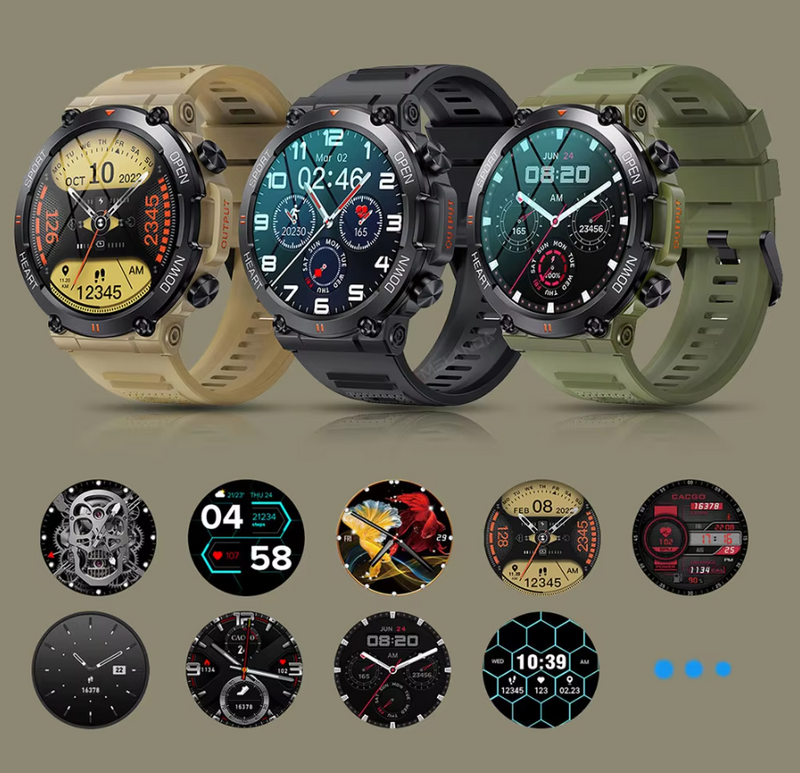 HD Bluetooth Smartwatch för män