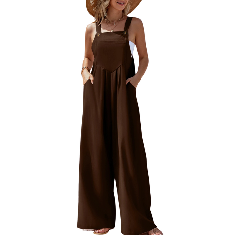 Suspender-jumpsuit för kvinnor