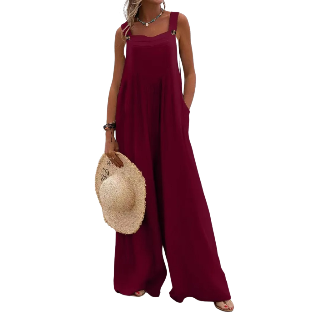 Suspender-jumpsuit för kvinnor