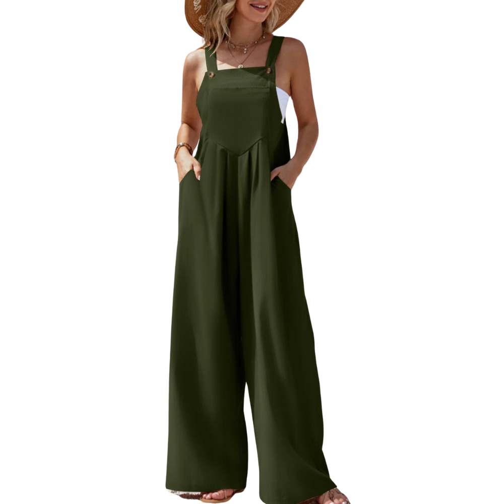 Suspender-jumpsuit för kvinnor