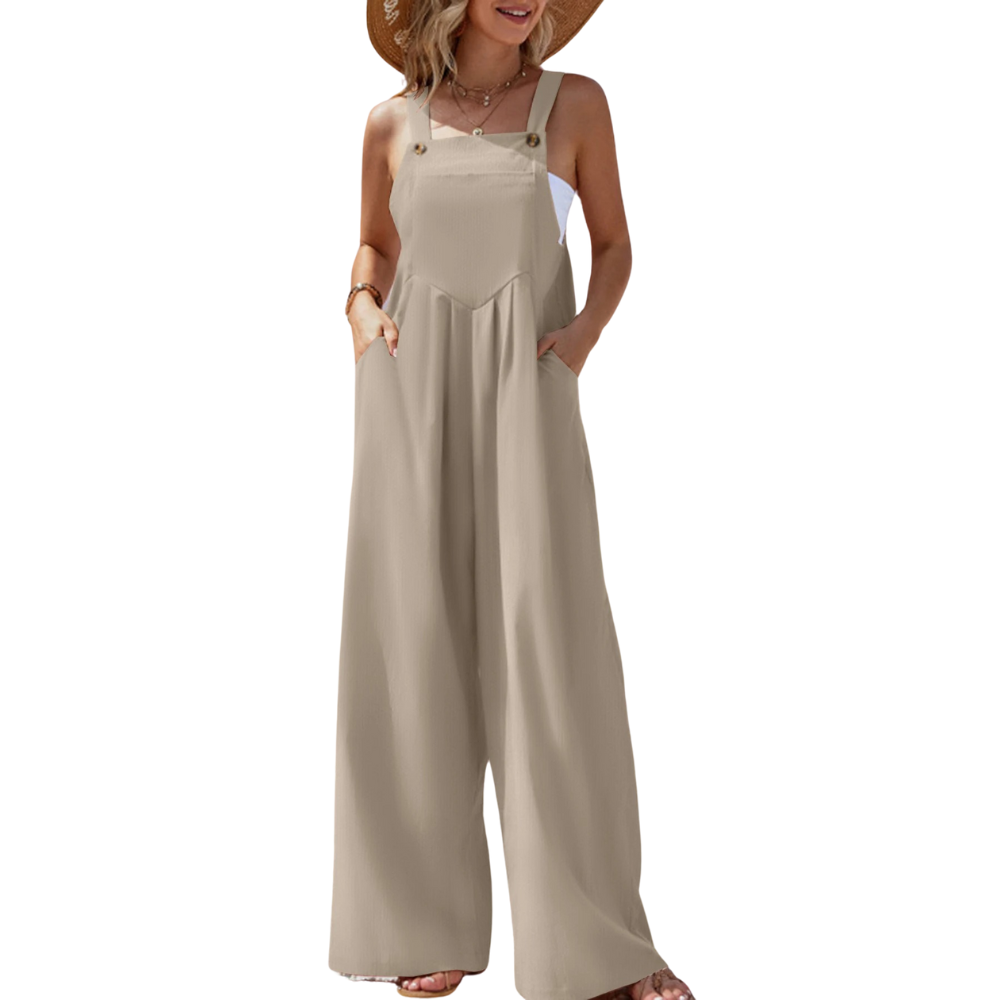 Suspender-jumpsuit för kvinnor