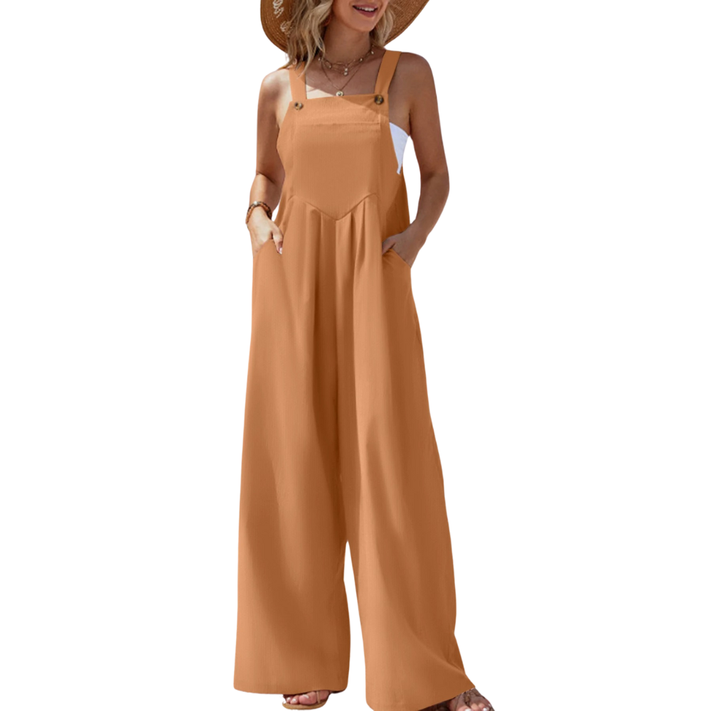 Suspender-jumpsuit för kvinnor