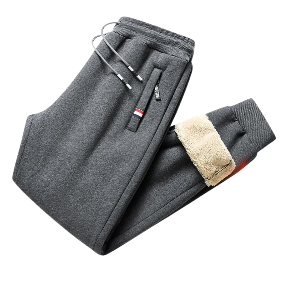 Träningsbyxor med dragkedja för män