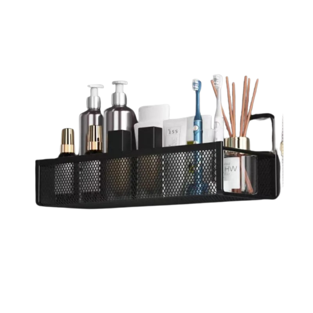 Vägghängande förvaringsställ för badrum