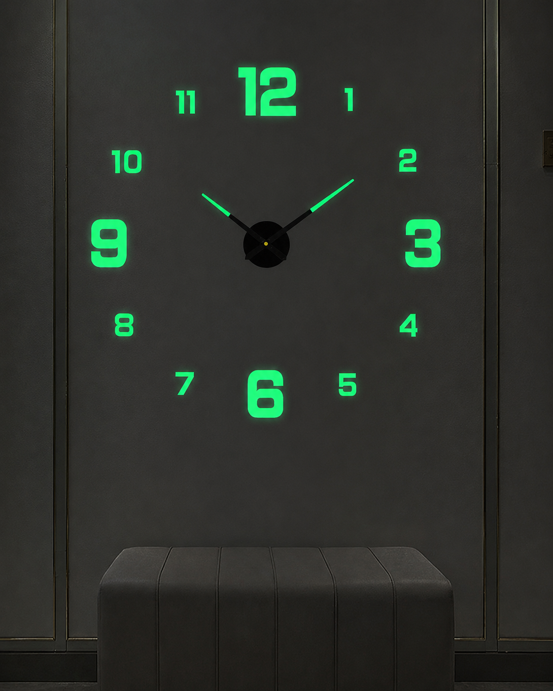 Väggklocka Kreativ Design Modern Stil