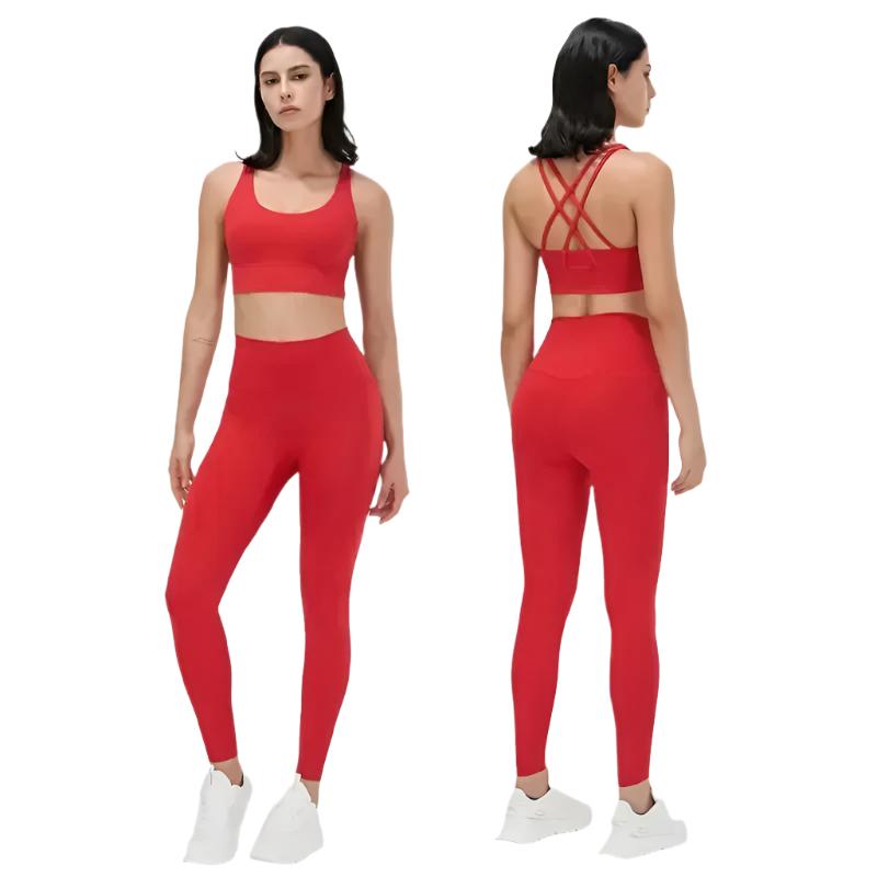 Fitness Sportkläder Set för kvinnor