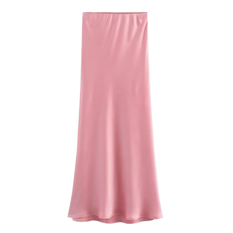 Slim Fit Satin Dragsko för kvinnor