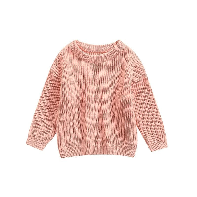 Casual stickad tröja för barn