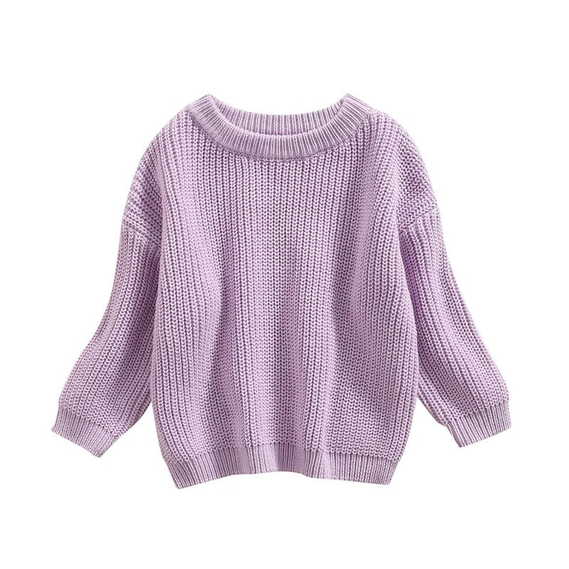 Casual stickad tröja för barn