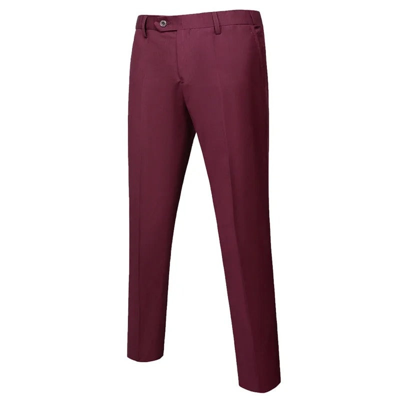 Klassiska kostymbyxor för män