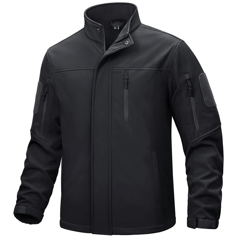 Soft Shell vinterjacka i fleece för män