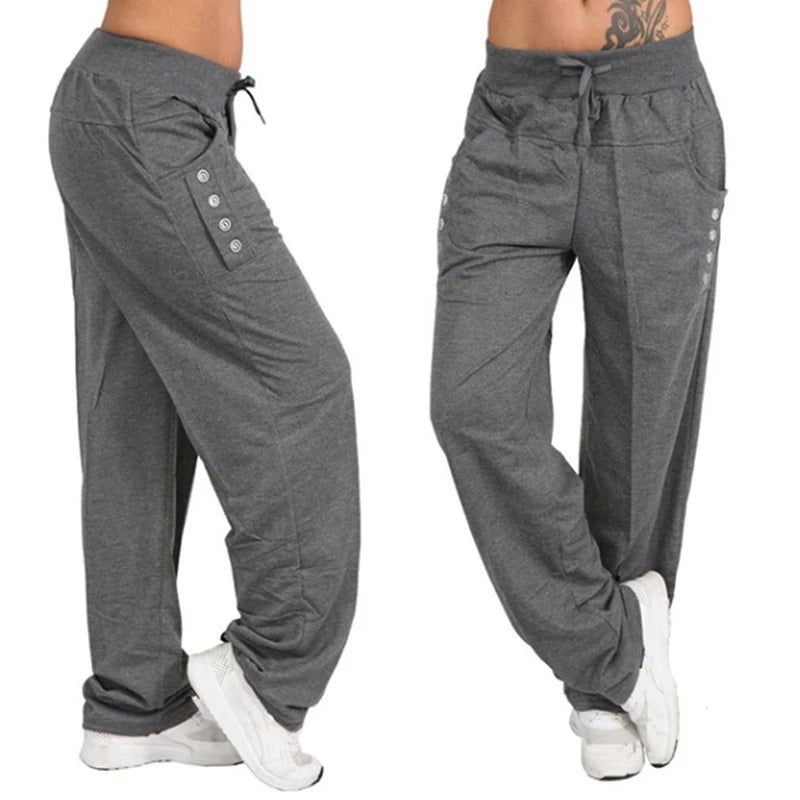 Lös joggingbyxor för kvinnor