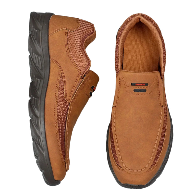 Läderloafers för herr