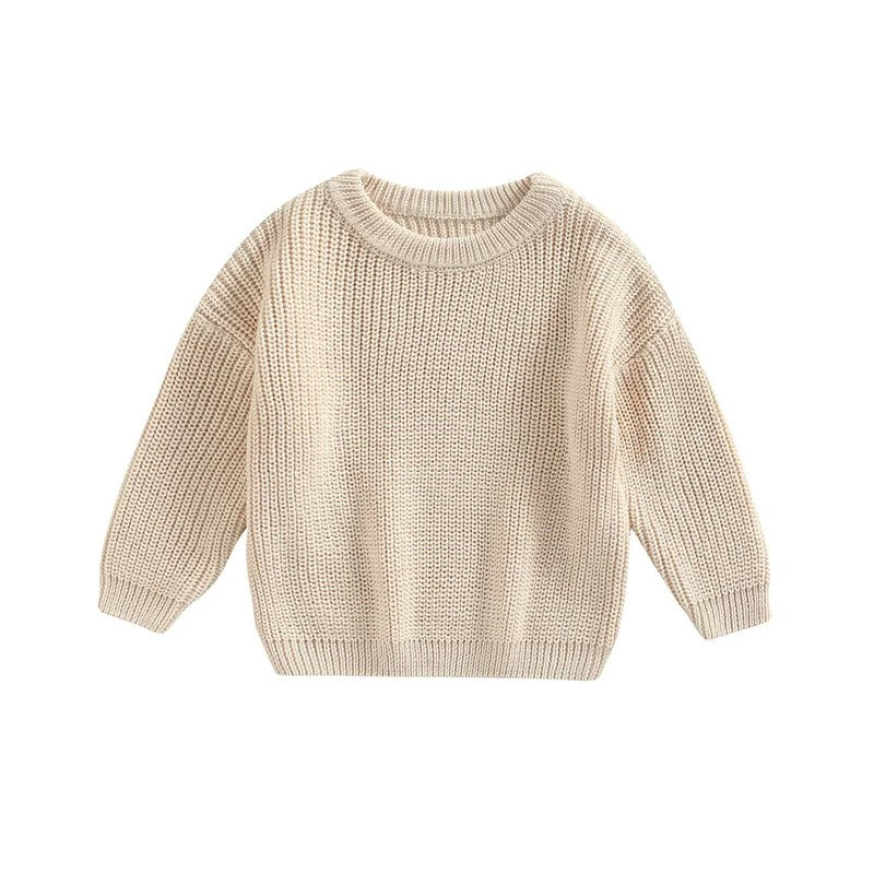 Casual stickad tröja för barn
